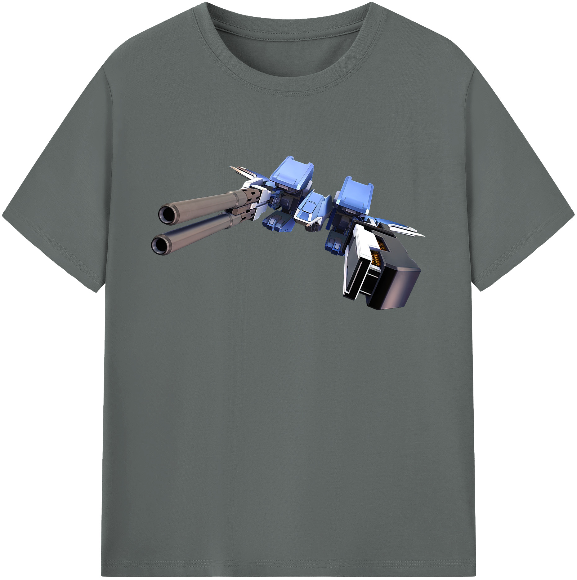 （画像用） 機動戦士ガンダム Mobile Suit Gundam 綿100％ メンズ半袖Tシャツ｜肌触りやわらか＆通気性
